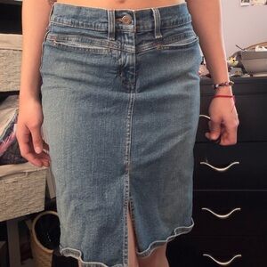 American Eagle Outfitters Blue Denim Skirt